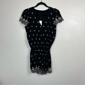 NWT Loft Romper w/ Eyelet Lace Trim Size XS